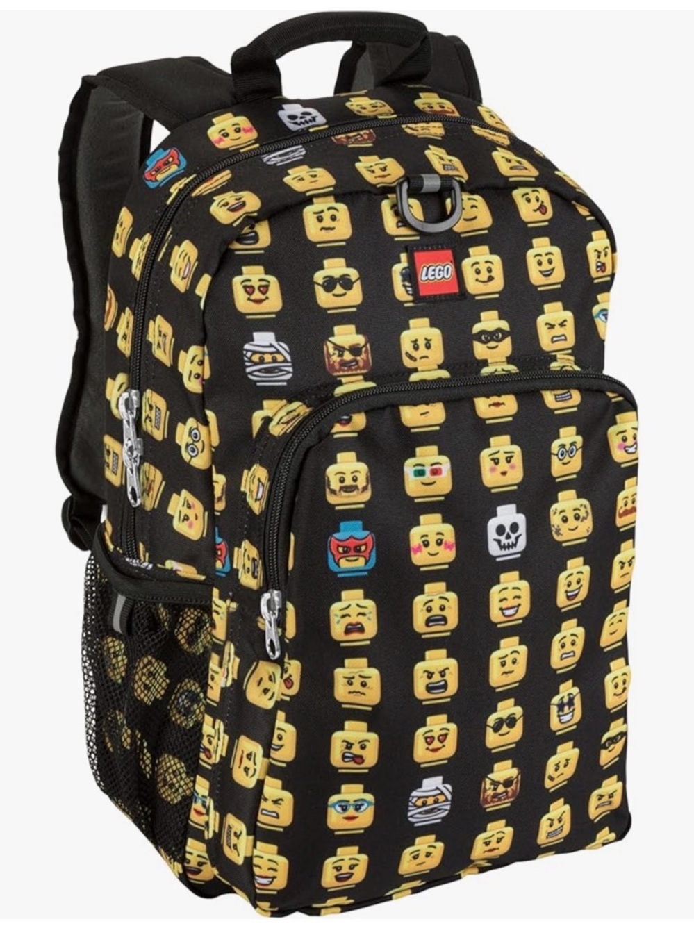 LEGO Heritage Classic Kids lego head School Backpack AND POUCH EUC